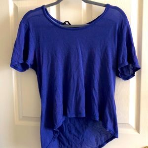 Turquoise Sheer Shirt